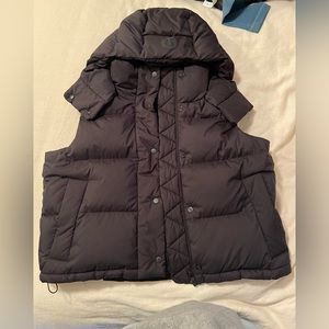 Lululemon cropped wunder puff